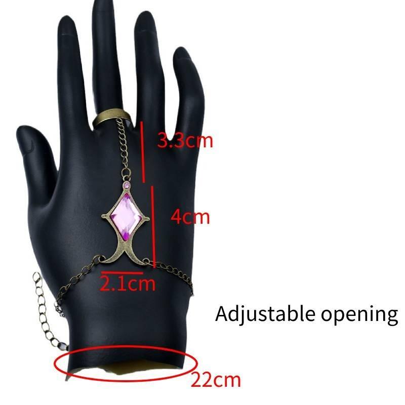 Madoka Puella Magi Magica Soul Bracelet Purple Character Cosplay Girls Cartoon