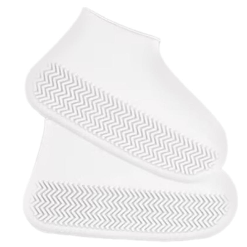 Reusable Wate Resistant Silicone Shoe Covers For Rain Snow Outdoor Activity Anti Slip Flexible Shoe Protectors Overshoes
