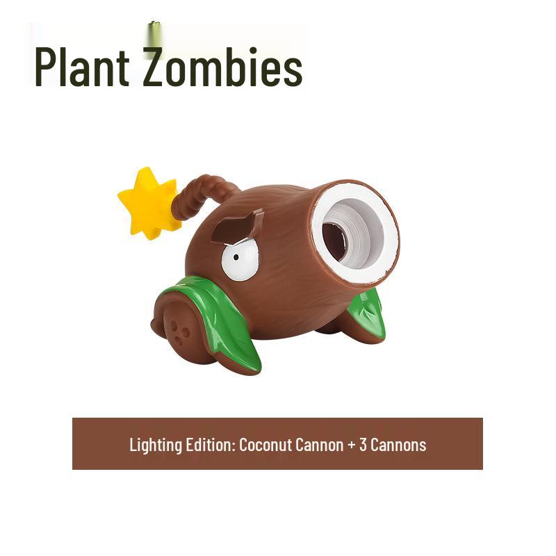 Plants Vs. Zombies Toy Set: Bewitching Mushroom, Fish Hook, Grassland Mine, Flaming Tree, Poison Pea