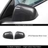 For Tesla Model Y Juniper Exterior Rearview Mirror Carbon Fiber ABS Protective Cover Rear-vision Mirror Shell Side Camera Cover