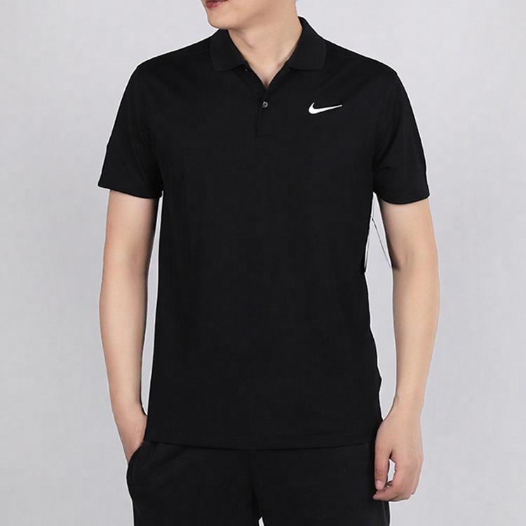Nike Dri-Fit Slim-Fit Golf Polo Shirt Men Tops Black BV0359-010