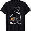Autism Awareness Mama Bear Mom Autistic Child T-Shirt