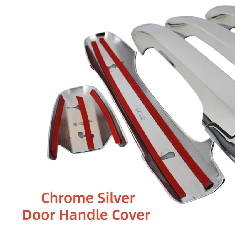 Car Upgrade Accessory For Honda CIVIC 2006 2007 2008 2009-2011 chrome silver Door Handle Cover Bezel Trim 2007 2008 2009 2010