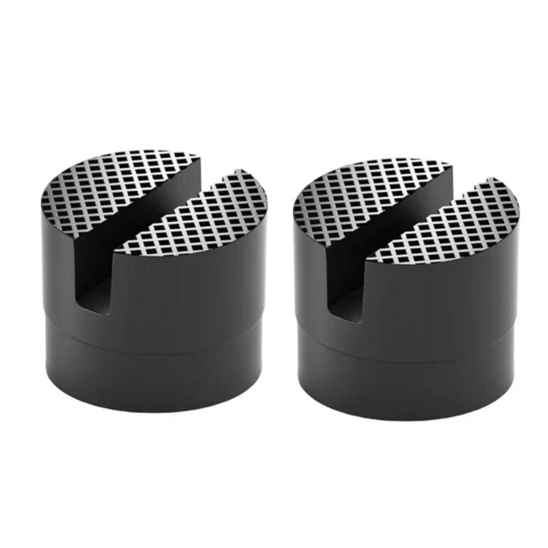 Universal Car Lift Jack Rubber Support Block Shock Absorbing Anti-Scratch Slotted Jacking Cushion Pad Auto Frame Protector Pads