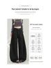American Original Wide-Leg Denim Jeans for Women - Fall 2025: High-Waisted, Pear-Shaped, Slimming, Loose, Floor-Length Pants