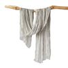 Maracia Headscarf Spring and Autumn Solid Color Cloud Pattern Folded Scarf Monochrome Thin Gauze Shawl Shawl