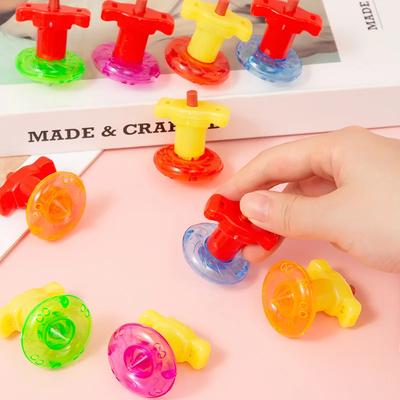 20Pcs/Set Colorful Mini Torsion Speed Gyro Spinning Toys for Kids Birthday Party Favors Pinata Fillers Kindergarten Rewards