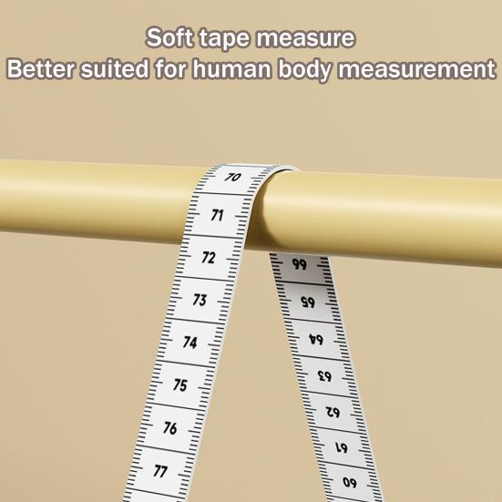 Portable Cartoon Tape Measure Magnetic Retractable Measuring Tape Tailor Sewing Cloth Weight Loss Body Measurement Tape Ruler