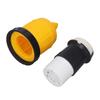 Locking Connector 30A Safety Insulated Twist Lock Plug Connector Power Cord Cover for RV
