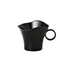 Ceramic Milk Cup Coffee Cup Couple Cup Black And White Solid Color High Value Underglaze Color Personalized High Value