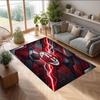 AC Milan Printed Flannel Area Rug Non Slip Soft Polyester Floor Carpet Indoor Decor Mat for Bedroom Living Room Sofa Game Room Home Decoration