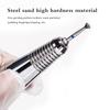 A Set of Drill Bits, Using Low-allergy Tungsten Carbide Tips, Medium Grit (M), Suitable for Removing Nail Polish, Cuticles, and Gel Nail Polish