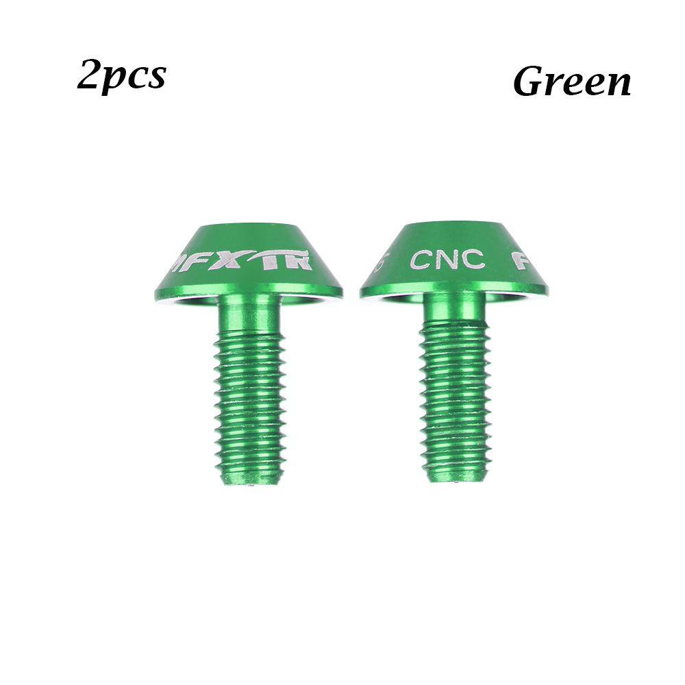 2Pcs Aluminum Alloy Bike Bicycle Water Bottle Holder Cage Screw Bolts M5x12mm Stainless Steel Screw Durable Bike Accessory
