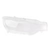 1 Pair Transparent PC Headlight Covers for BMW: Front Car Headlight Shell