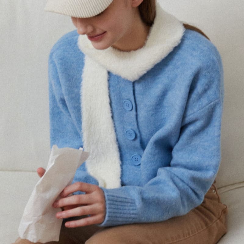 TATIANA Puppy Slim Fur Muffler MF8110