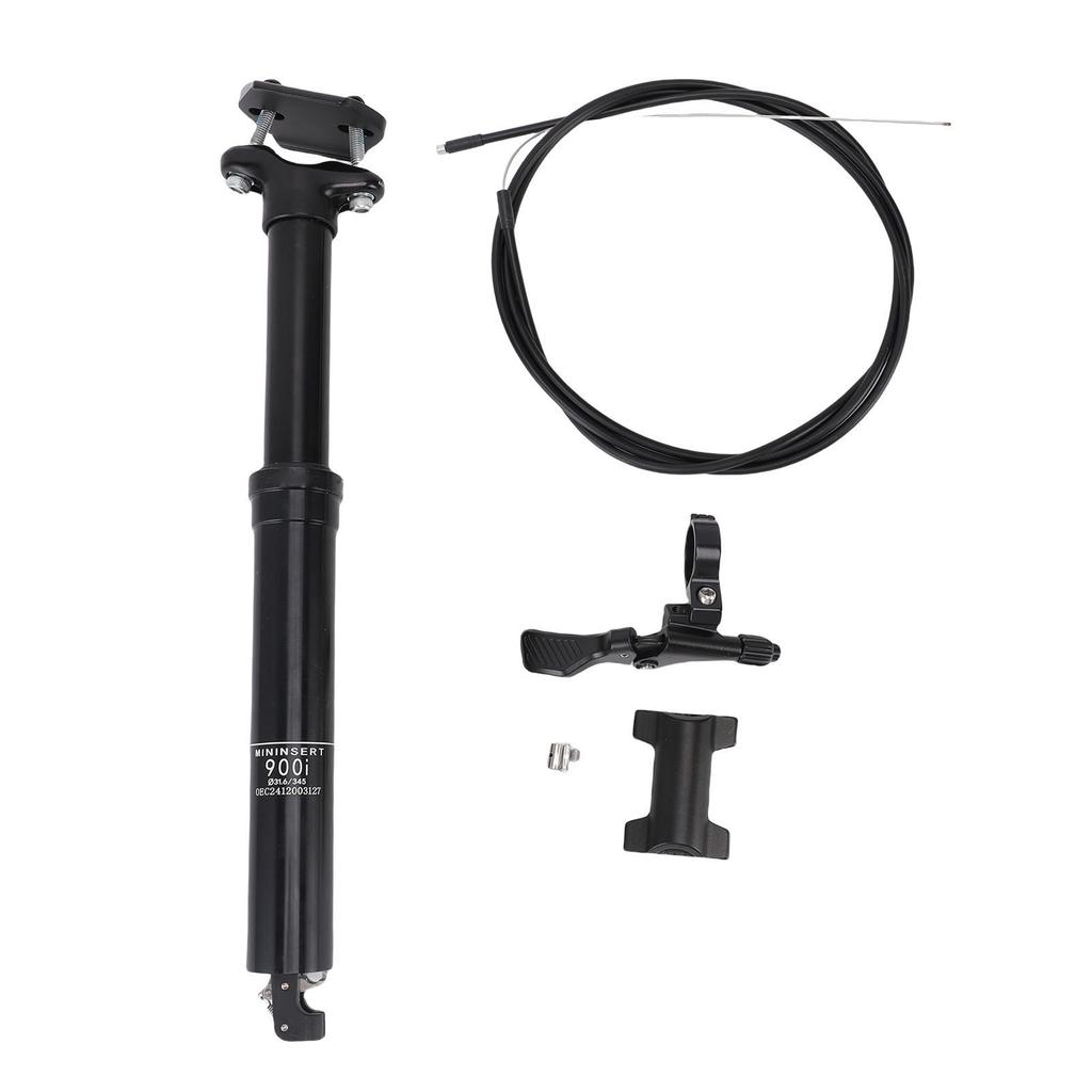 Bike Seatpost Internal Cable Routing Dropper Post for Mountain and Road Bicycles 31.6x345mm 100mm Travel