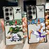 Luffy Zoro Cartoon Coque For Galaxy S26 Ultra One Pieces Phone Case For Samsung S26 S25 S24 S23 S21 Ultra S20 FE S25 Plus Cover
