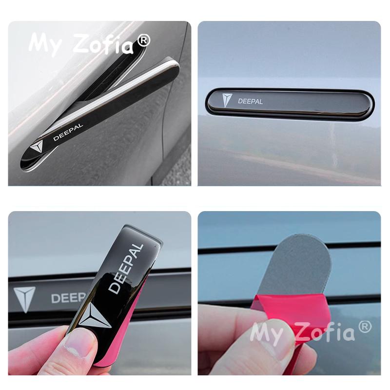 For Changan Deepal S05 2025 2026 Car Styling Stickers Dedicated Door Handle Stickers Anti Scratch Decoration Accessories