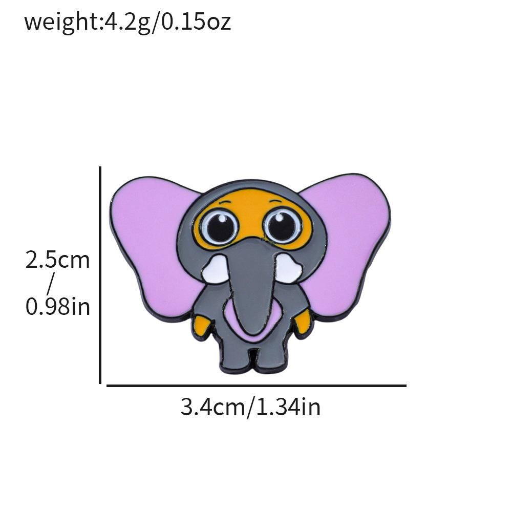 Spot Fun Zootopia Metal Badge Fox Nick Judy Rabbit Animal Styling Brooch Accessories