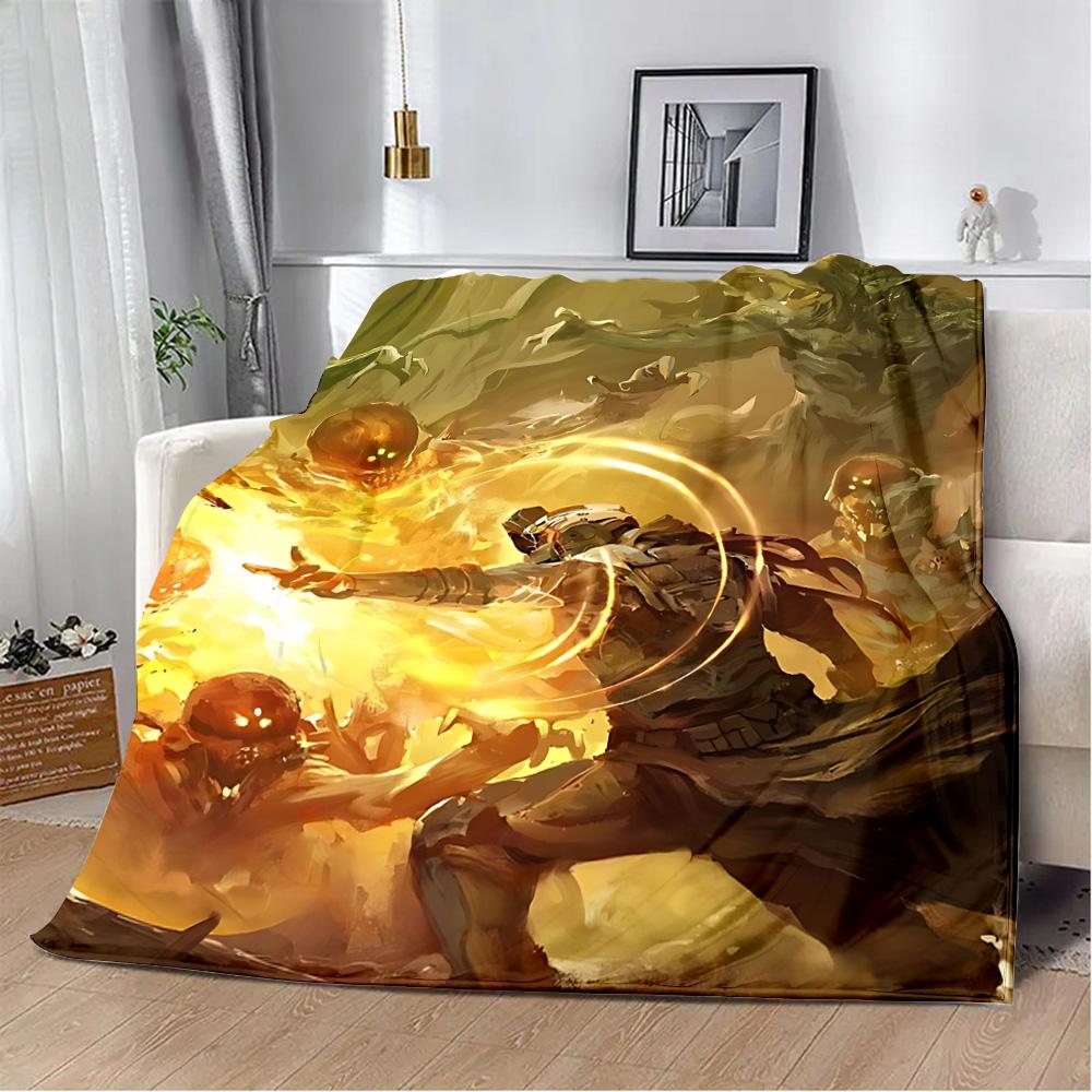 3D Game D-Destiny 2 Printed Blanket Picnic Blankets Warm Blanket Soft and Comfortable Blanket Home Travel Birthday Gift