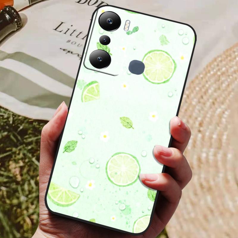 For Infinix Hot 20i Case Wolf Lions Painted TPU Silicone Soft Case for Infinix Hot 20i Phone Cover X665C X665E Shockproof Fundas