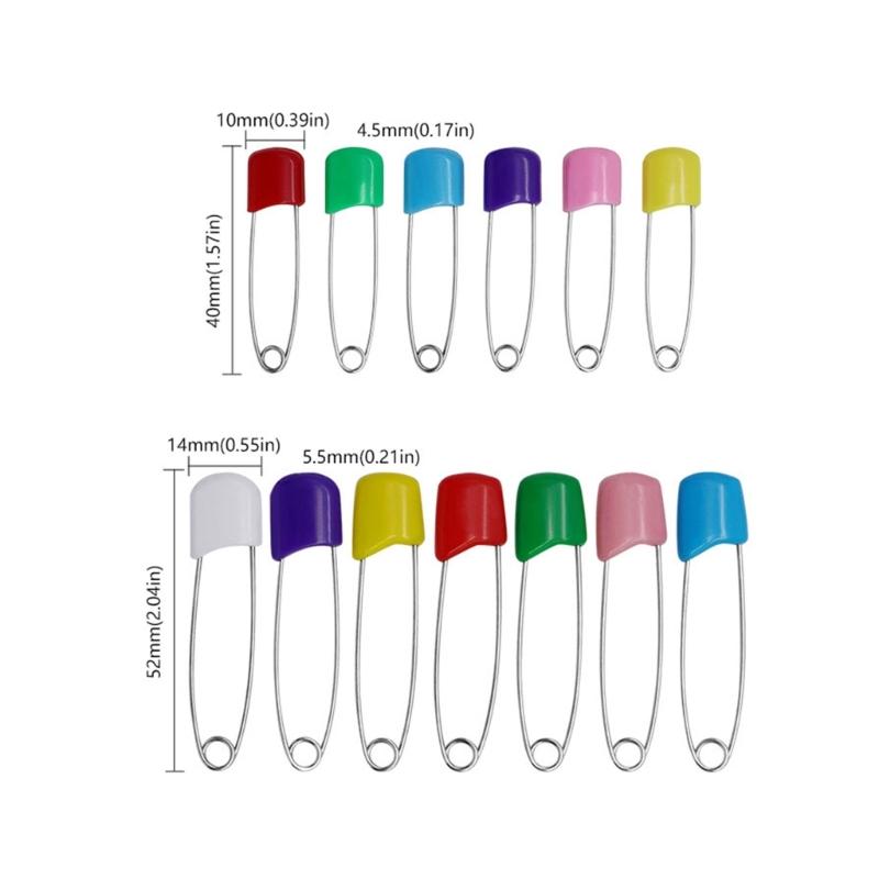 Mini Safety Pins Stainless Steel Safety Pins Nappy Pins Fixing Security Locks Clothing Pins Baby Safety Pins