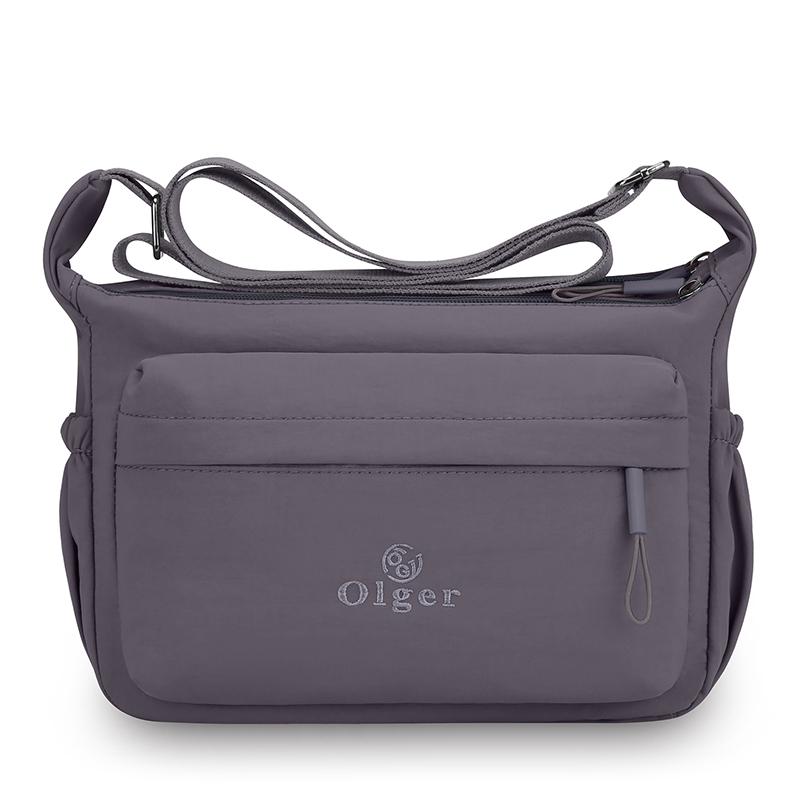Damska torba crossbody Duża pojemność Nylonowa wodoodporna torba Wielokomorowa torba na ramię