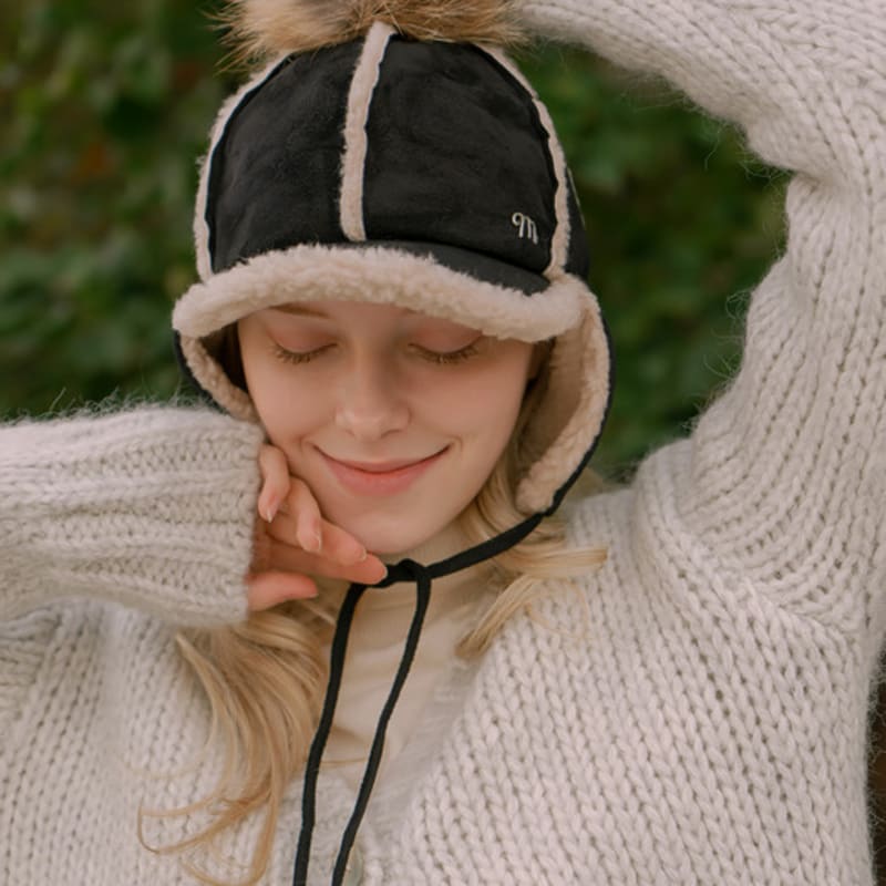 

meminn roens шапка-наушники 2 цвета 02_Loen (BK)