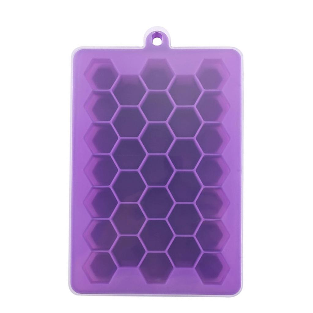 Ices Cube Trays 33 Grid Ices Maker Ices Cube Silicone Mold for Cocktails Whiskies Soups and Frozens Treat Nonstick