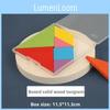 Geometry Wooden Tangram Wooden Stick Set Teaching Aids For Learning Student