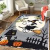 1Pc Pumpkin Parade Moonlight Rug Office Carpet Indoor Outdoor Doormat Nonslip Soft And Comfortable Living Room Christmas Halloween Gift D918101