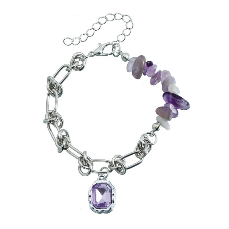 Irregular Shaped Beaded Geometric Necklace Bracelet For Women Jewelry Accessries Gift