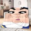 Koc z nadrukiem anime Shinchan Ciepły Komfortowy Koc flanelowy Odpowiedni do sypialni, sof, łóżek, krzeseł, na pikniki, podróże