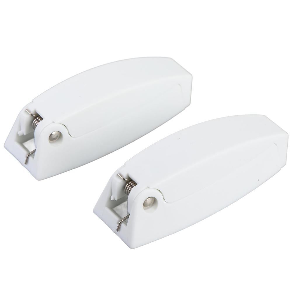 2pcs RV Baggage Door Catch Nylon Trailer Storage Door Latch Hook Door Holder for Motorhome Boat Camping Car Yacht