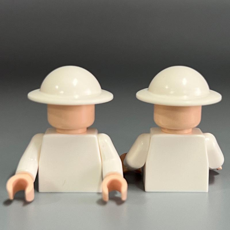 

Строительный блок из мелких частиц, миниатюрная военная шляпа, аксессуары, шлем Броди 0,1 кг