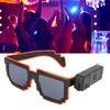 LED Light Up Glasses PVC Comfortable Multifunctional Luminous Glasses for Party Concert Bars