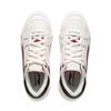 New LiNing Moon White 2.0 Anti Slip And Wear Resistant Breathable Low Top Skateboard Shoes Men's White Red AGCU275-2