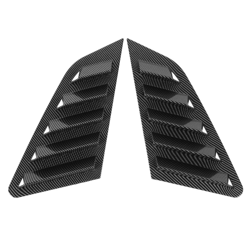 P  of Rear Window Louver Cover Sturdy ABS Left Right Side Window Shutter Cover Trim for     8Y Hatchback