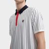 New FILA Polo Shirts Men's Cloud White F11M437102FWT