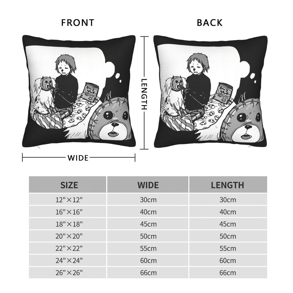Kissenbezug Dorohedoro Ebisu Und Kikurage Niedlicher Lustiger Kissenbezug Für Sofa Couch Bett Wohnzimmer Kissenbezüge