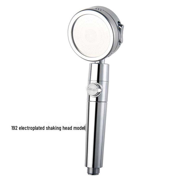 German Quality Multifunctional Handheld Shower Head with PP Cotton Filter & One-Key Water Stop