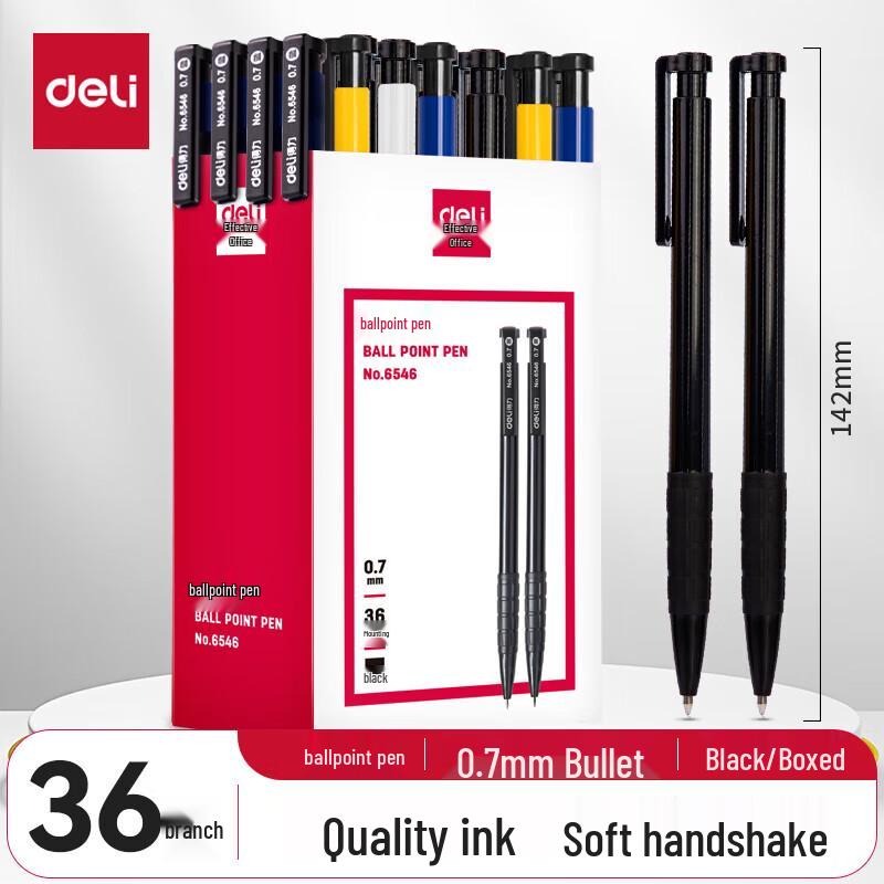 Deli Retractable Ballpoint Pen