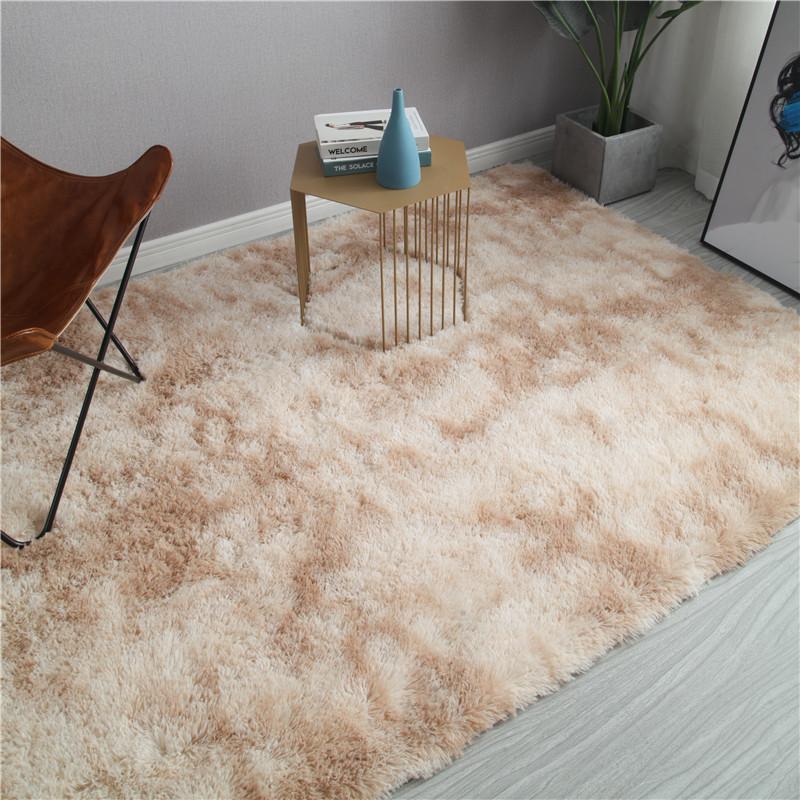 Fluffy Soft Living Room Large Carpet Furry Bedroom Area Decorative Floor Mats Home Essentials Children Tatami Nordic Velvet Rugs