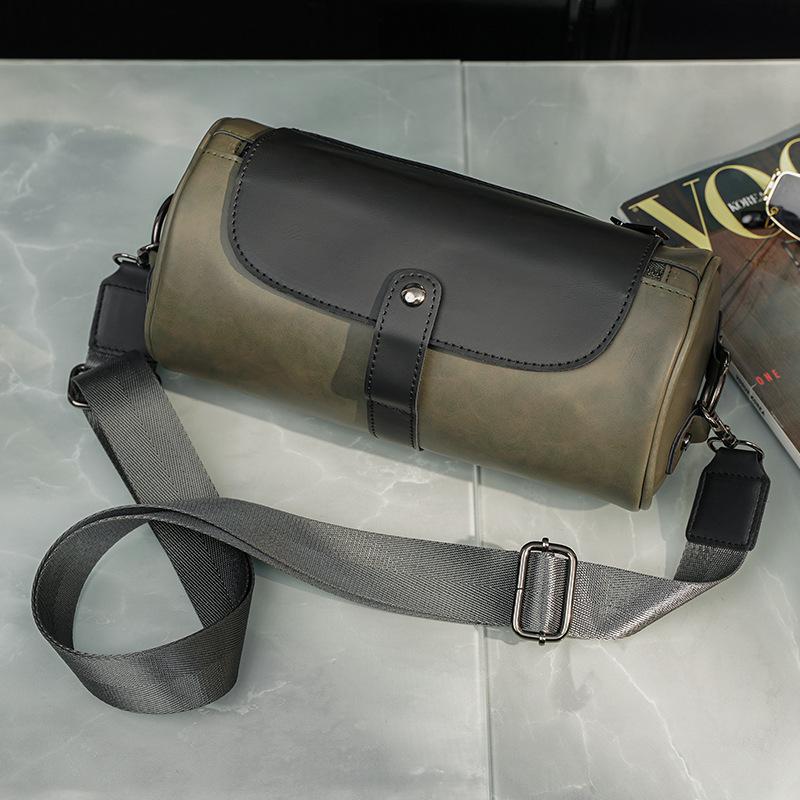 

Корейский Ретро Рюкзак из Кожи Crazy Horse для Мужчин