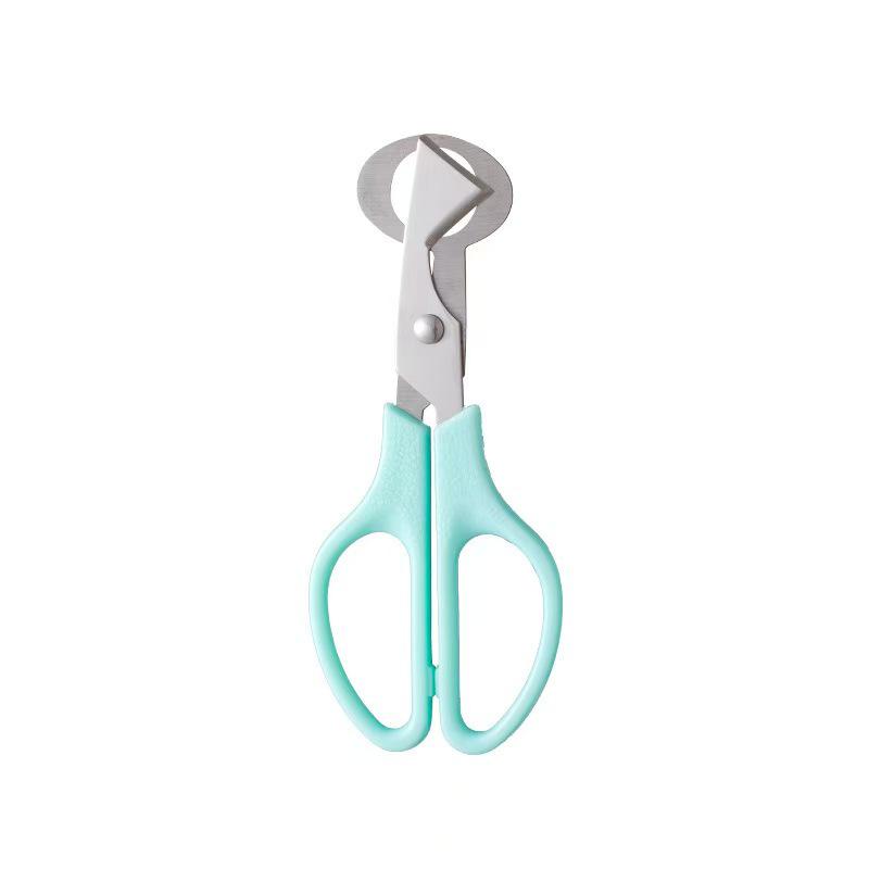 Stainless Steel Quail Egg Scissors - Precision Eggshell Cutter for Seamless Egg Opening