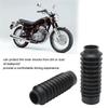 Motorcycle Front Fork Boots, Rubber Front Fork Covers, Shock Absorbing, Easy Installation, Fits CL400, CB400, CB500, and CB400ss, 1 Pair