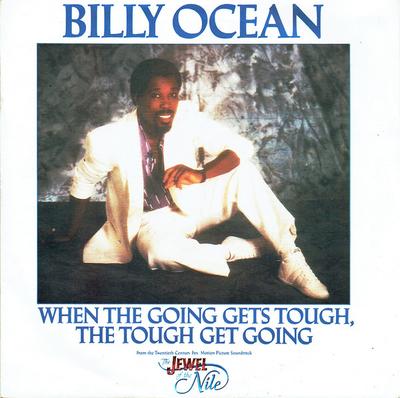 7inch Record BILLY OCEAN - When The Going Gets Tough, The Toug JIVE114 Jive 1986 UK Soul/Funk Used