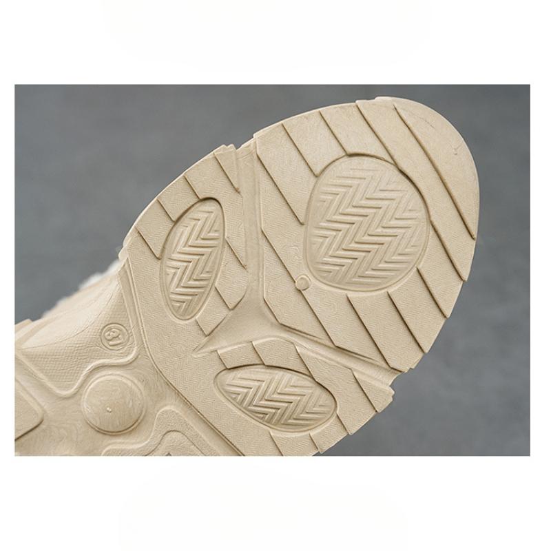 Új őszi és téli pamutcipők, sokoldalú apa sport- és szabadidős női cipők koreai változata, bársonnyal