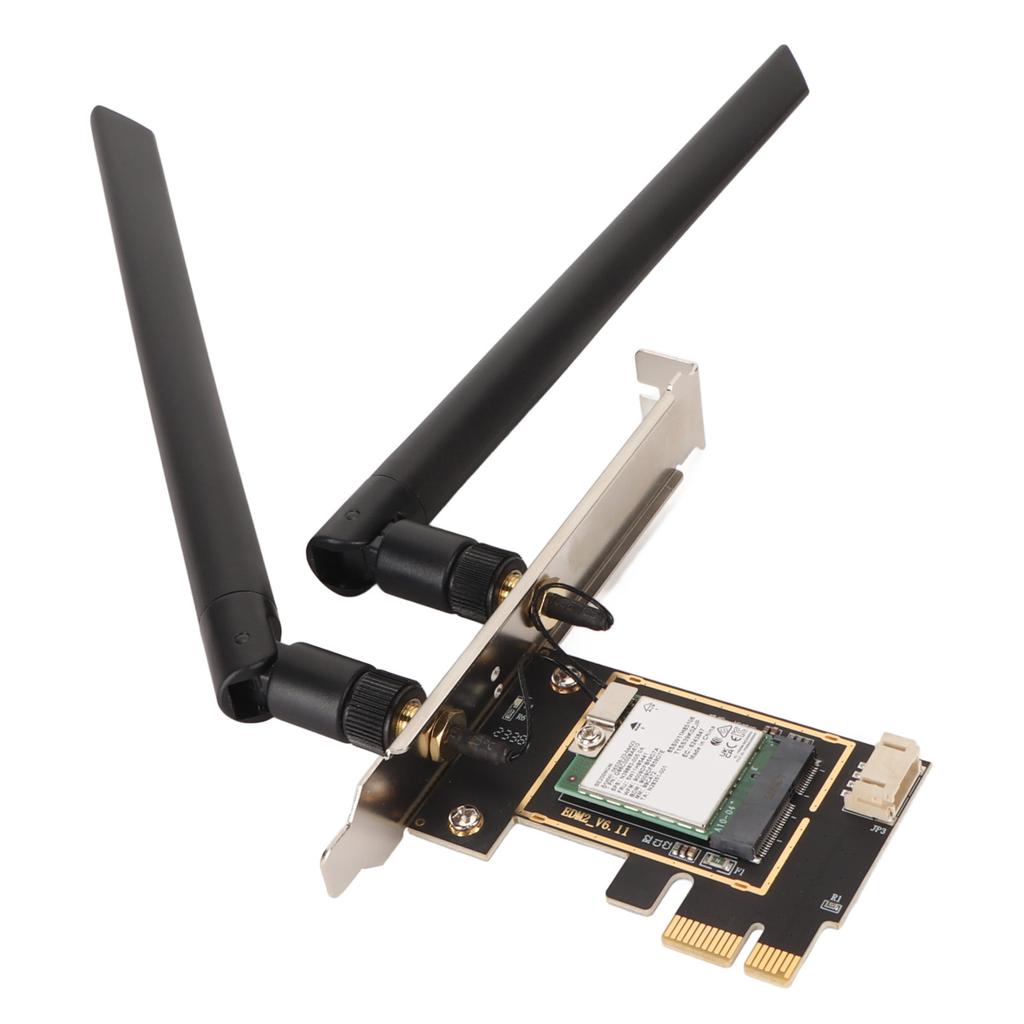 BE200NGW WiFi 7 Card 2.4G 5G 6G Bluetooth 5.4 8774Mbps PCIe X1 Wireless Network Adapter Card for Windows 10 11 PC