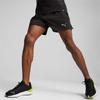 Puma Tmc Hustle Ultraweave Comfortable Running Sports Fashion Solid Color Shorts Men shorts Black 525457-01